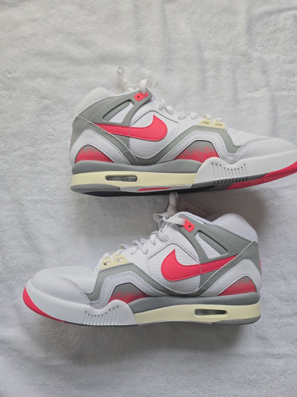 Nike Air Tech Challenge 2 II Racer Pink - Tennis Sneakers - FZ9033-100 - Size 12 - Picture 4 of 6